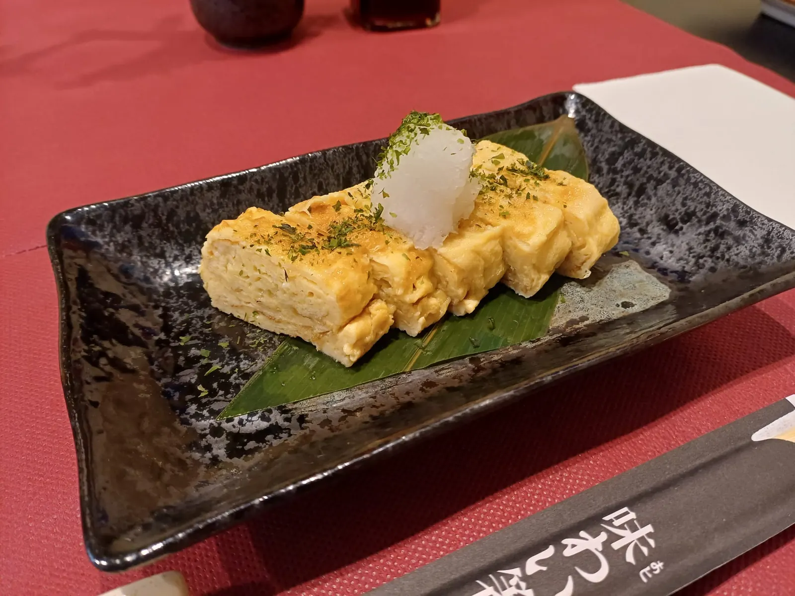 Tamagoyaki, tortilla japonesa enrollada