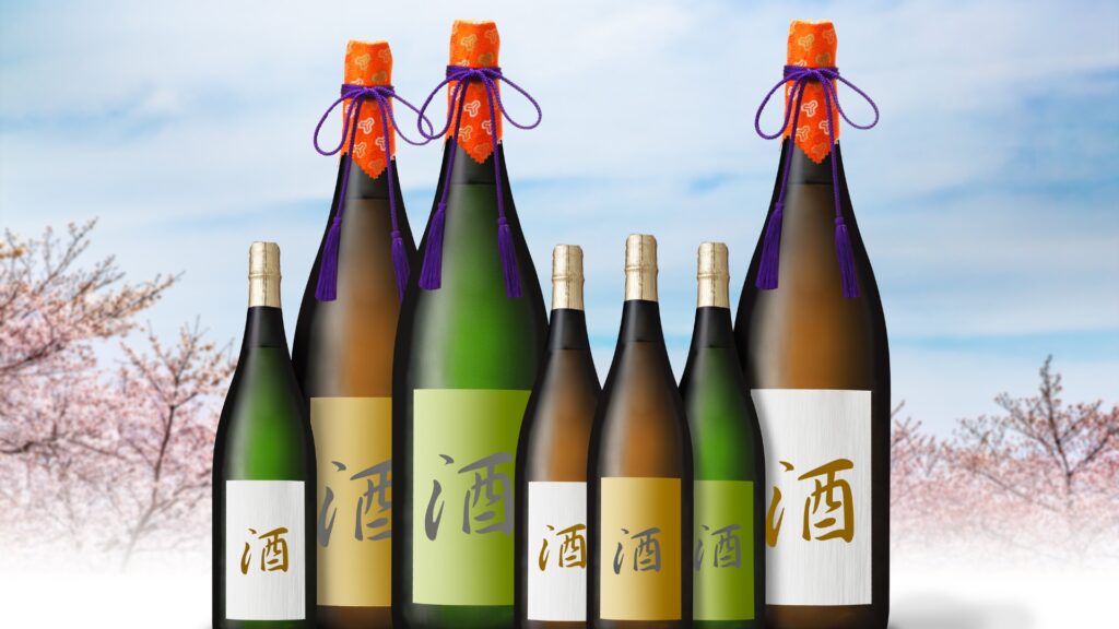 Sake botella